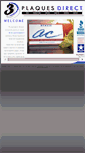 Mobile Screenshot of 3dplaquesdirect.com